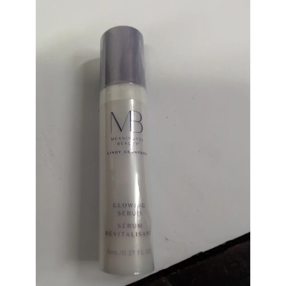 Meaningful Beauty Glowing Serum .27 oz. 8 ml Instant Glow Travel Size Sealed NEW
